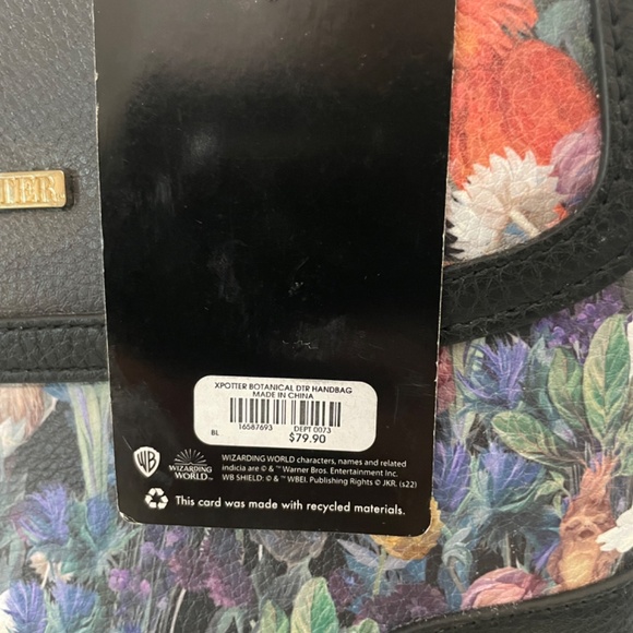 Harry Potter XPotter Botanical Pets DTR Handbag Hedwig Owl Purse Hand Bag - Picture 7 of 12